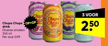 Aanbiedingen Chupa chups drink - Chupa Chups - Geldig van 28/02/2022 tot 13/03/2022 bij Big Bazar
