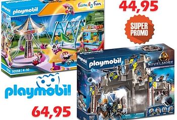 Aanbiedingen Playmobil farmily fun - Playmobil - Geldig van 17/02/2022 tot 13/03/2022 bij Itek
