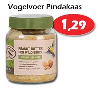 Aanbiedingen Vogelvoer pindakaas - Huismerk - Itek - Geldig van 17/02/2022 tot 13/03/2022 bij Itek