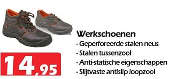 Aanbiedingen Werkschoenen - JMP - Geldig van 17/02/2022 tot 13/03/2022 bij Itek