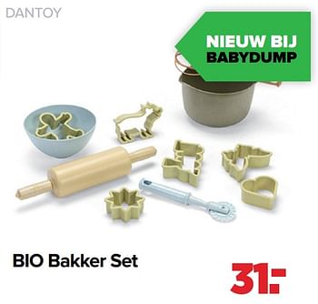 Aanbiedingen Bio bakker set - Dantoy - Geldig van 28/02/2022 tot 26/03/2022 bij Baby-Dump