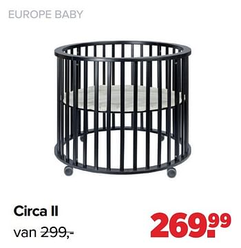 Aanbiedingen Circa ii - Europe baby - Geldig van 28/02/2022 tot 26/03/2022 bij Baby-Dump