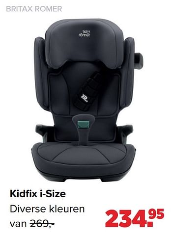 Aanbiedingen Kidfix i-size - Britax - Geldig van 28/02/2022 tot 26/03/2022 bij Baby-Dump
