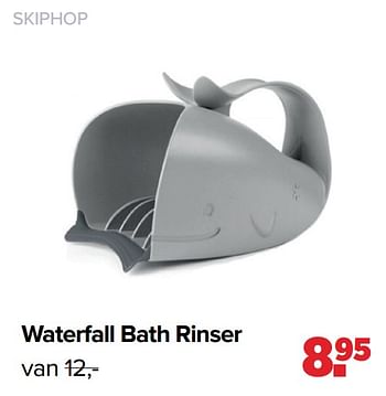 Aanbiedingen Waterfall bath rinser - Skip Hop - Geldig van 28/02/2022 tot 26/03/2022 bij Baby-Dump