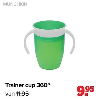 Aanbiedingen Munchkin trainer cup 360º - Munchkin - Geldig van 28/02/2022 tot 26/03/2022 bij Baby-Dump
