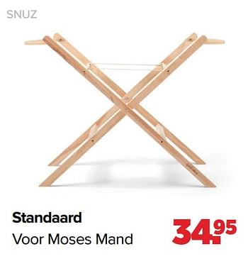 Aanbiedingen Snuz standaard voor moses mand - SNÃœZ - Geldig van 28/02/2022 tot 26/03/2022 bij Baby-Dump