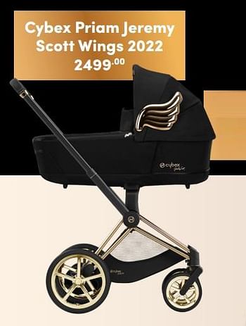 Aanbiedingen Cybex priam jeremy scott wings 2022 - Cybex - Geldig van 06/03/2022 tot 12/03/2022 bij Baby & Tiener Megastore