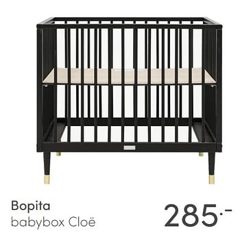 Aanbiedingen Bopita babybox cloë - Bopita - Geldig van 06/03/2022 tot 12/03/2022 bij Baby & Tiener Megastore