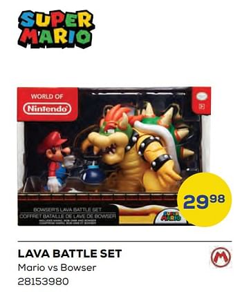 Aanbiedingen Lava battle set - Nintendo - Geldig van 04/03/2022 tot 01/04/2022 bij Supra Bazar