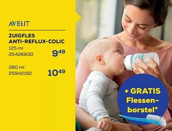 Aanbiedingen Zuigfles anti-reflux-colic - Avent - Geldig van 04/03/2022 tot 01/04/2022 bij Supra Bazar