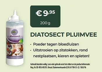 Aanbiedingen Diatosect pluimvee - BSI - Geldig van 13/03/2022 tot 31/10/2022 bij Multi Bazar