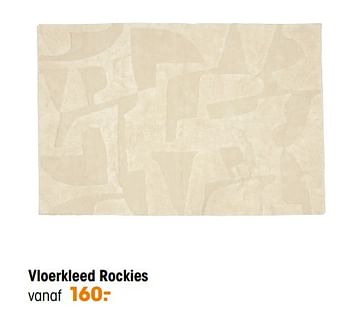 Aanbiedingen Vloerkleed rockies - Huismerk - Kwantum - Geldig van 14/03/2022 tot 20/03/2022 bij Kwantum