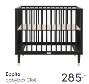 Aanbiedingen Bopita babybox cloë - Bopita - Geldig van 13/03/2022 tot 19/03/2022 bij Baby & Tiener Megastore