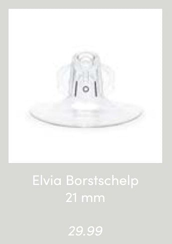 Aanbiedingen Elvia borstschelp - Elvie - Geldig van 13/03/2022 tot 19/03/2022 bij Baby & Tiener Megastore