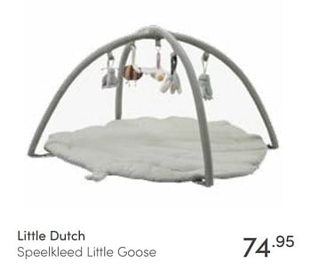 Aanbiedingen Little dutch speelkleed little goose - Little Dutch - Geldig van 13/03/2022 tot 19/03/2022 bij Baby & Tiener Megastore