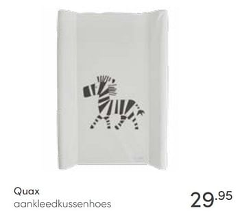 Aanbiedingen Quax aankleedkussenhoes - Quax - Geldig van 13/03/2022 tot 19/03/2022 bij Baby & Tiener Megastore