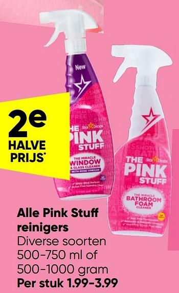 Aanbiedingen Alle pink stuff reinigers - Stardrops - Geldig van 14/03/2022 tot 27/03/2022 bij Big Bazar