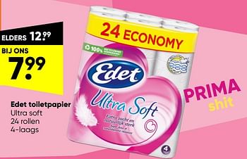 Aanbiedingen Edet toiletpapier - Edet - Geldig van 14/03/2022 tot 27/03/2022 bij Big Bazar
