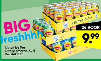 Aanbiedingen Lipton ice tea - Lipton - Geldig van 14/03/2022 tot 27/03/2022 bij Big Bazar