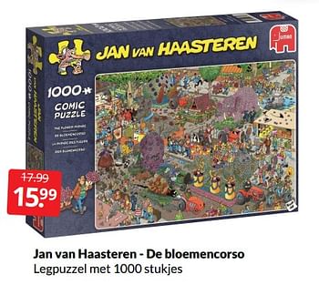 Aanbiedingen Jan van haasteren - de bloemencorso - Jumbo - Geldig van 12/03/2022 tot 20/03/2022 bij Boekenvoordeel