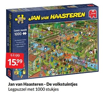 Aanbiedingen Jan van haasteren - de volkstuintjes - Jumbo - Geldig van 12/03/2022 tot 20/03/2022 bij Boekenvoordeel