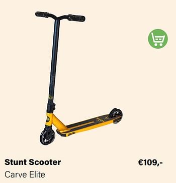 Aanbiedingen Stunt scooter carve elite - Madd Gear - Geldig van 21/03/2022 tot 05/06/2022 bij Multi Bazar