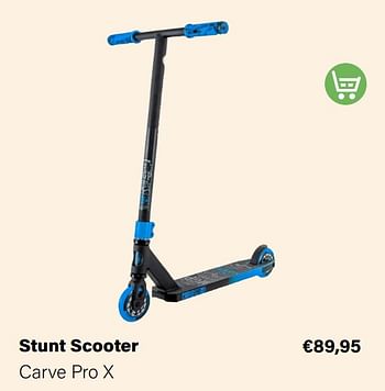 Aanbiedingen Stunt scooter carve pro x - Madd Gear - Geldig van 21/03/2022 tot 05/06/2022 bij Multi Bazar