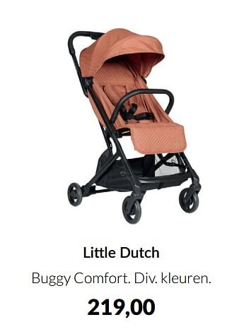 Aanbiedingen Little dutch buggy comfort - Little Dutch - Geldig van 15/03/2022 tot 11/04/2022 bij Babypark