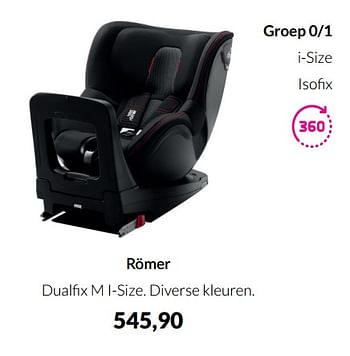 Aanbiedingen Römer dualfix m i-size - Romer - Geldig van 15/03/2022 tot 11/04/2022 bij Babypark