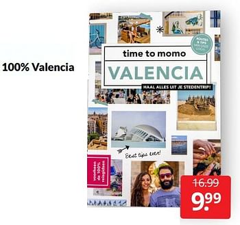 Aanbiedingen 100% valencia - Huismerk - Boekenvoordeel - Geldig van 19/03/2022 tot 27/03/2022 bij Boekenvoordeel