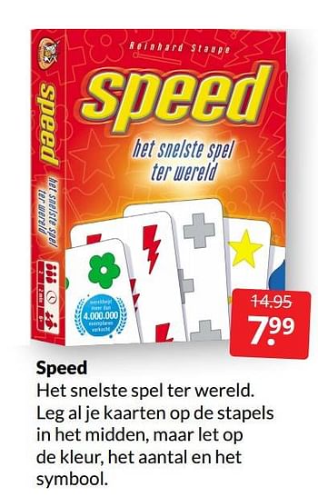 Aanbiedingen Speed - White Goblin Games - Geldig van 19/03/2022 tot 27/03/2022 bij Boekenvoordeel