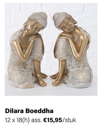 Aanbiedingen Dilara boeddha - Huismerk - Multi Bazar - Geldig van 21/03/2022 tot 05/06/2022 bij Multi Bazar