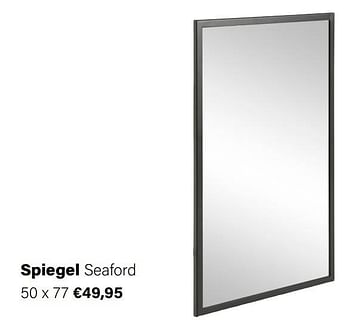 Aanbiedingen Spiegel seaford - Huismerk - Multi Bazar - Geldig van 21/03/2022 tot 05/06/2022 bij Multi Bazar