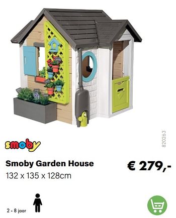 Aanbiedingen Smoby garden house - Smoby - Geldig van 21/03/2022 tot 05/06/2022 bij Multi Bazar