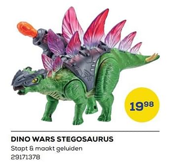 Aanbiedingen Dino wars stegosaurus - Zuru - Geldig van 25/03/2022 tot 22/04/2022 bij Supra Bazar