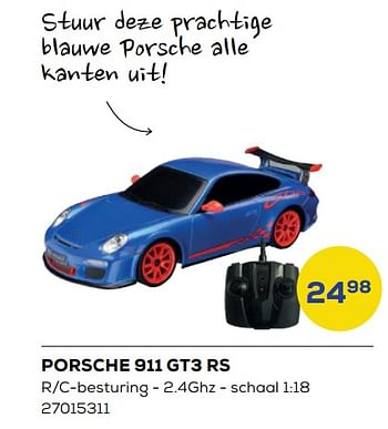 Aanbiedingen Porsche 911 gt3 rs - Huismerk - Supra Bazar - Geldig van 25/03/2022 tot 22/04/2022 bij Supra Bazar