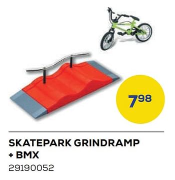 Aanbiedingen Skatepark grindramp + bmx - Huismerk - Supra Bazar - Geldig van 25/03/2022 tot 22/04/2022 bij Supra Bazar
