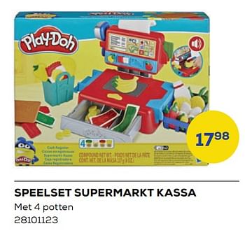 Aanbiedingen Speelset supermarkt kassa - Hasbro - Geldig van 25/03/2022 tot 22/04/2022 bij Supra Bazar