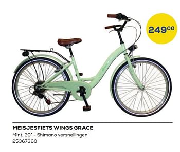 Aanbiedingen Meisjesfiets wings grace - Volare - Geldig van 25/03/2022 tot 22/04/2022 bij Supra Bazar