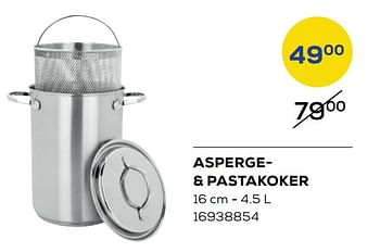 Aanbiedingen Asperge- + pastakoker - Demeyere - Geldig van 25/03/2022 tot 22/04/2022 bij Supra Bazar