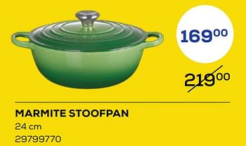 Aanbiedingen Marmite stoofpan - Le creuset - Geldig van 25/03/2022 tot 22/04/2022 bij Supra Bazar