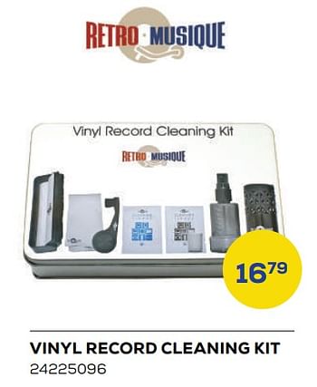 Aanbiedingen Vinyl record cleaning kit - Huismerk - Supra Bazar - Geldig van 25/03/2022 tot 22/04/2022 bij Supra Bazar