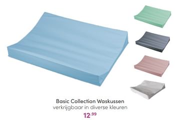 Aanbiedingen Basic collection waskussen - Basic Collection - Geldig van 20/03/2022 tot 26/03/2022 bij Baby & Tiener Megastore