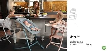 Aanbiedingen Cybex lemo chair - Cybex - Geldig van 01/04/2022 tot 30/04/2022 bij Multi Bazar