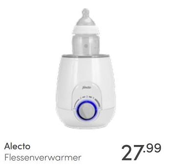 Aanbiedingen Alecto flessenverwarmer - Alecto - Geldig van 03/04/2022 tot 09/04/2022 bij Baby & Tiener Megastore