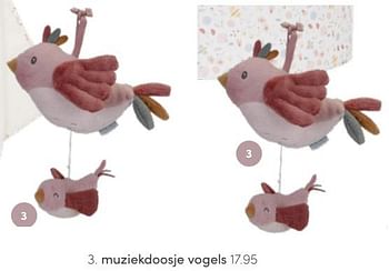 Aanbiedingen Muziekdoosje vogels - Little Dutch - Geldig van 03/04/2022 tot 09/04/2022 bij Baby & Tiener Megastore
