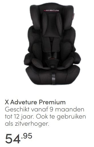 Aanbiedingen X-adventure premium - Xadventure - Geldig van 03/04/2022 tot 09/04/2022 bij Baby & Tiener Megastore