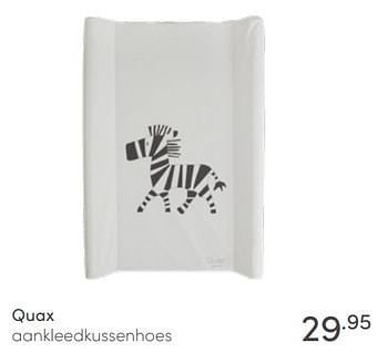 Aanbiedingen Quax aankleedkussenhoes - Quax - Geldig van 03/04/2022 tot 09/04/2022 bij Baby & Tiener Megastore