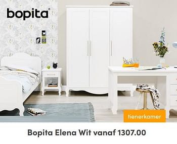Aanbiedingen Bopita elena wit - Bopita - Geldig van 03/04/2022 tot 16/04/2022 bij Baby & Tiener Megastore