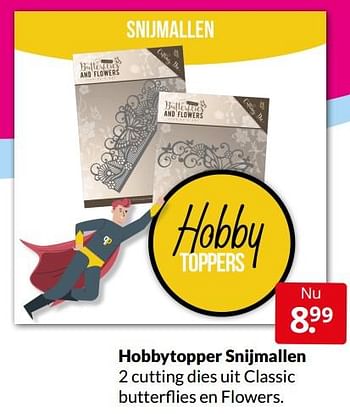 Aanbiedingen Hobbytopper snijmallen - Huismerk - Boekenvoordeel - Geldig van 02/04/2022 tot 10/04/2022 bij Boekenvoordeel